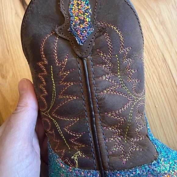 Shyanne Girl Glitter Western Boots - Picture 11 of 16